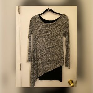 White House Black Market two tone dress